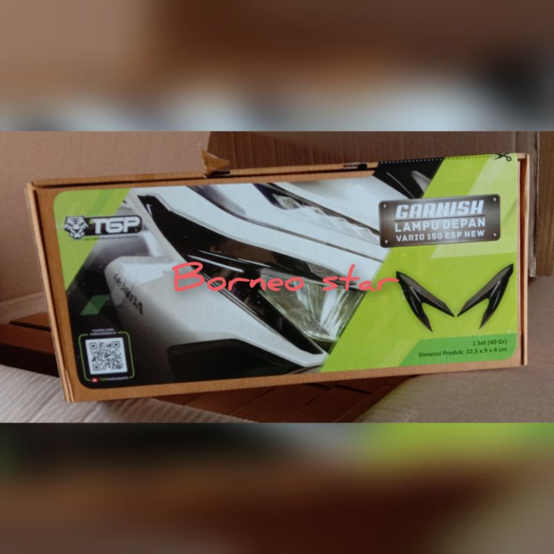 GARNISH LIS LAMPU DEPAN VARIO 150 ESP NEW TGP