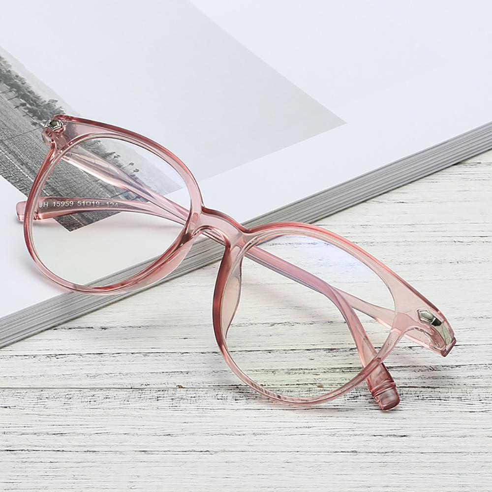 Kacamata Lensa Bening AUGUSTINA Korean Eyewear Anti Blue Light Kacamata Komputer PC Metal Transparent Glasses