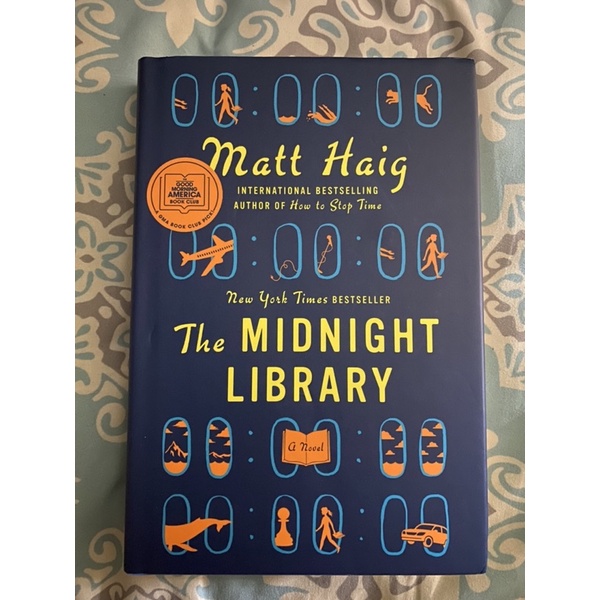The Midnight Library by Matt Haig [Hardcover English Original Preloved Like New]