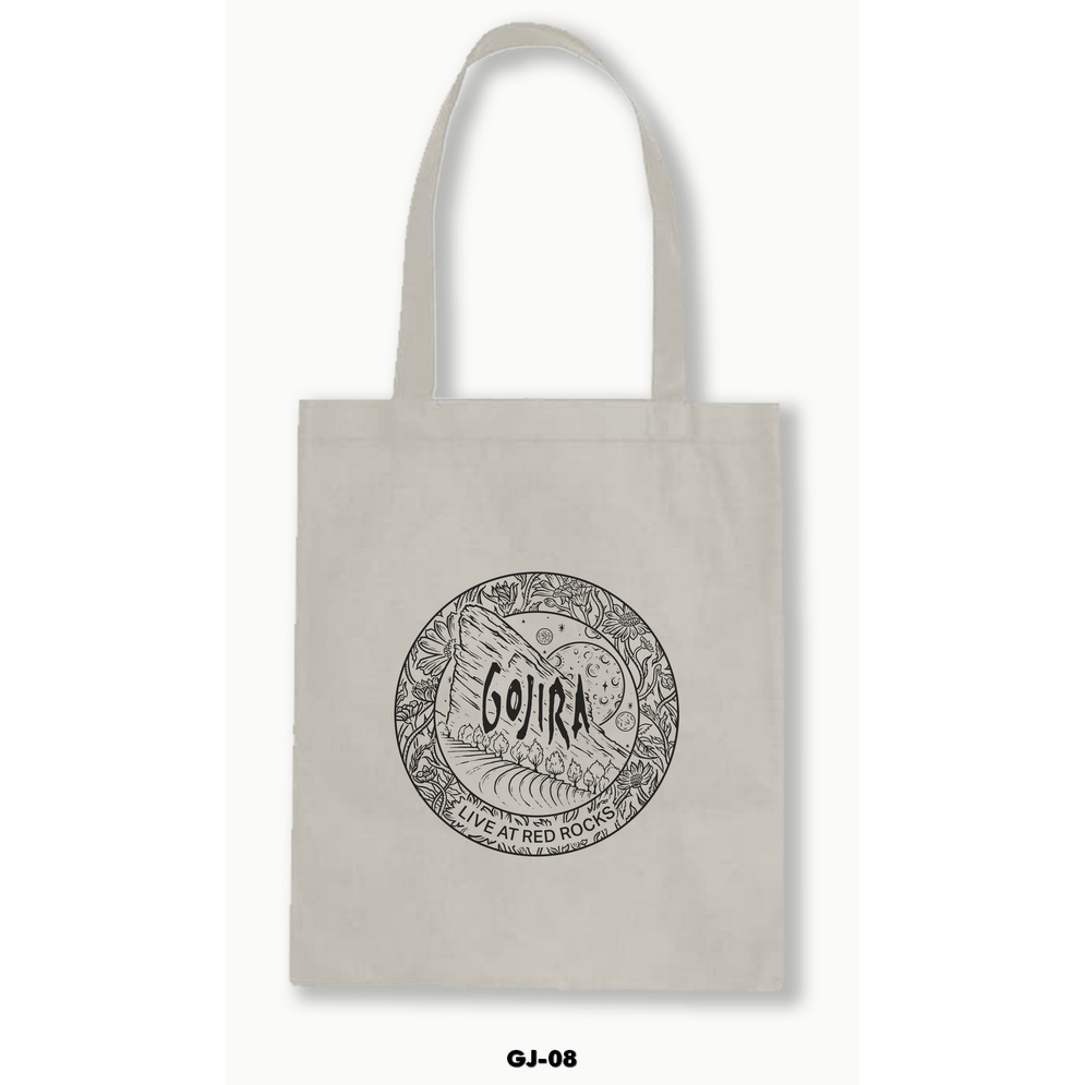 TOTE BAG BLACU - GOJIRA 01