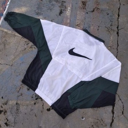 Jaket Nike Halfzip Big Swoosh Vintage Second