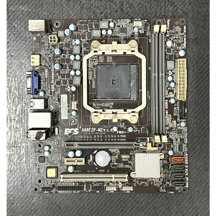 Motherboard AMD ECS A68F2P-M2 Socket FM2+ DDR3 Second