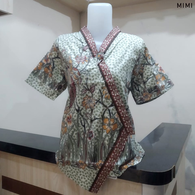 CHICA TOP - Atasan Batik Wanita Blouse Wanita / MIMI