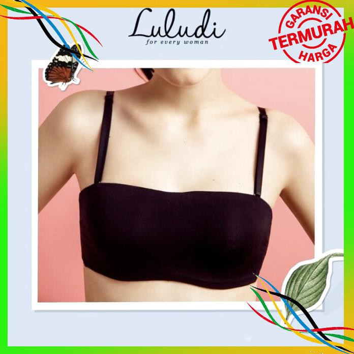 OLAHRAGA BRA BY HALF KEMBEN WACOAL BRA LULUDI STRAPLESS BANDEAU BAYAR COD