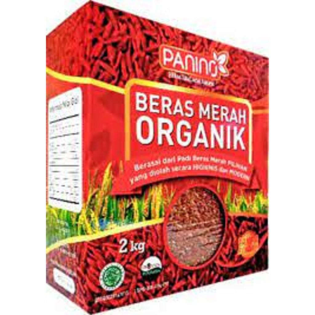 

Beras merah ORGANIK panino