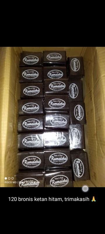 Sprei Katun Star Motif Moo Moo Hitam