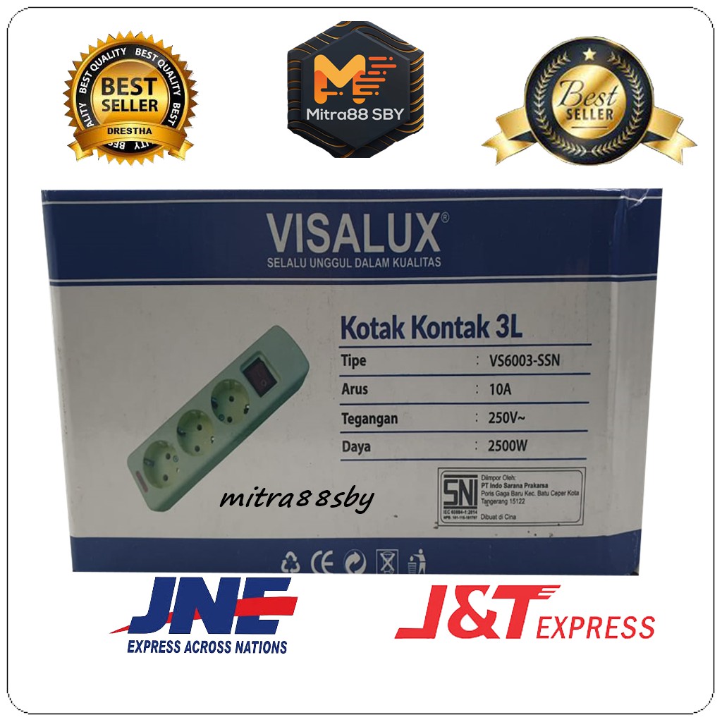 Mitra88sby stop kontak OB ( colokan listrik ) tanpa kabel 1 2 3 4 dan 6 lubang plus switch