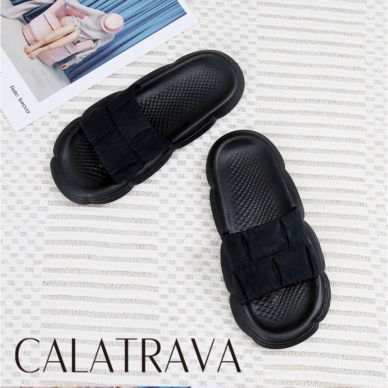 Sandal Selop Karet Wanita Calatrava Sendal Slop Anti Slip l V205-CLA1