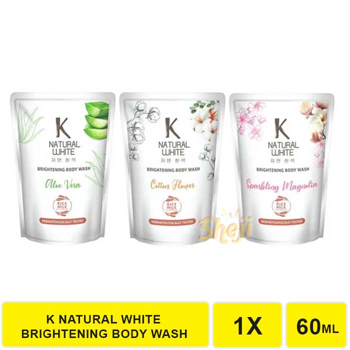 VS. K NATURAL WHITE BRIGHTENING BODY WASH 60 ML