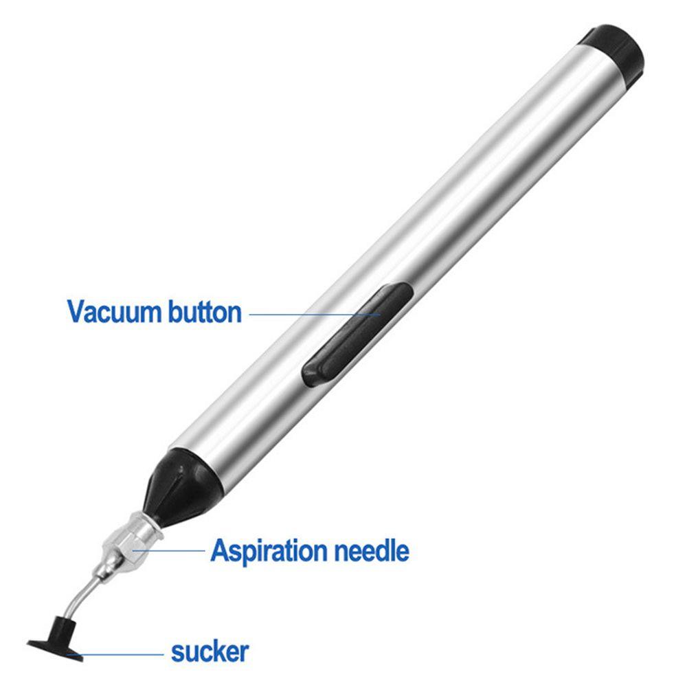 Solighter 2pcs Vacuum Sucking Pen Tahan Lama Solder Aksesori Desoldering Alat IC SMD Remover