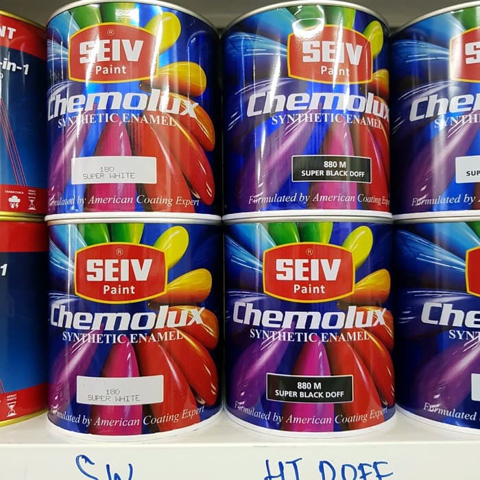 Cat Seiv Chemolux Warna Standar / Seiv Warna Standar / Cat Minyak Besi dan Kayu
