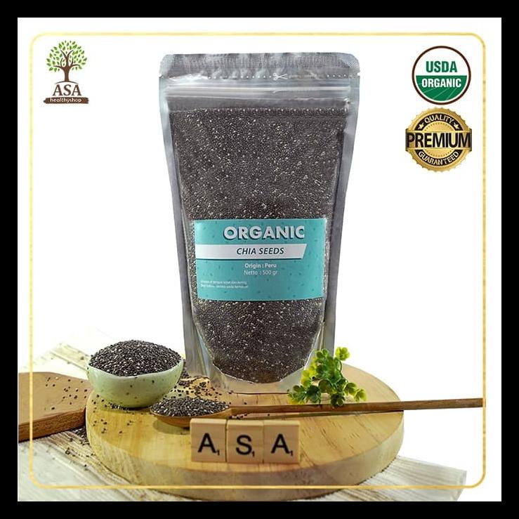 

ORGANIC CHIA SEED PERU 500 GR BERKUALITAS