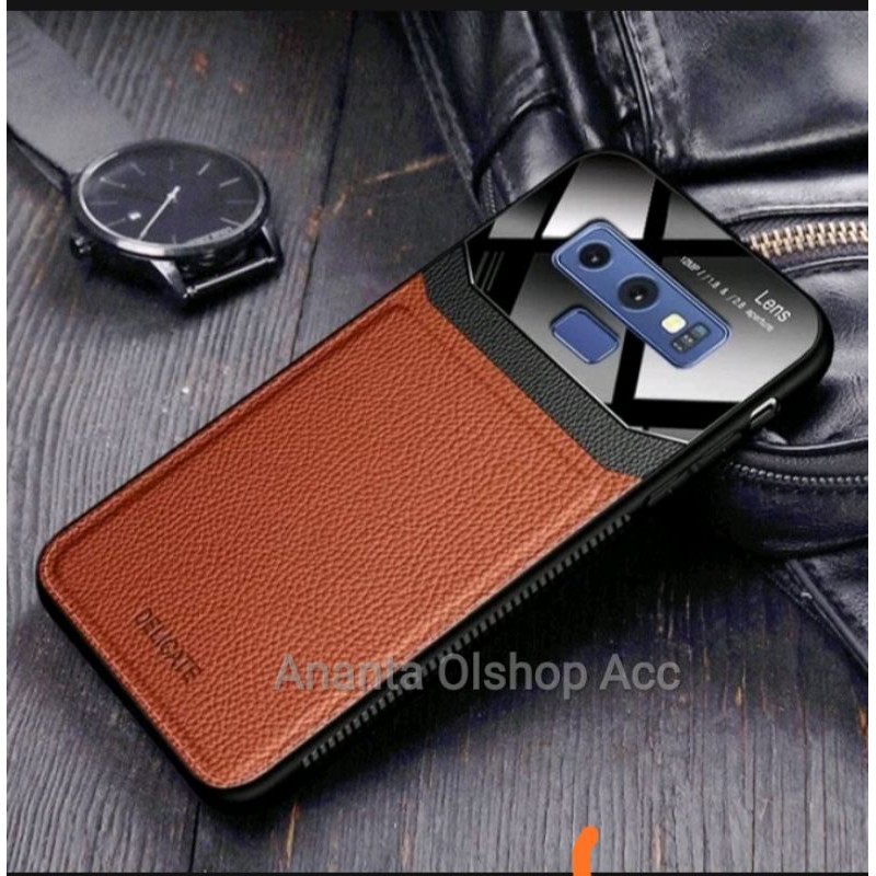 Samsung Galaxy Note 9/Note 8/Note 10/Note 10 Plus HardCase Delicate Leather Original Hard Soft Cover