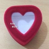 Kotak perhiasan cincin love