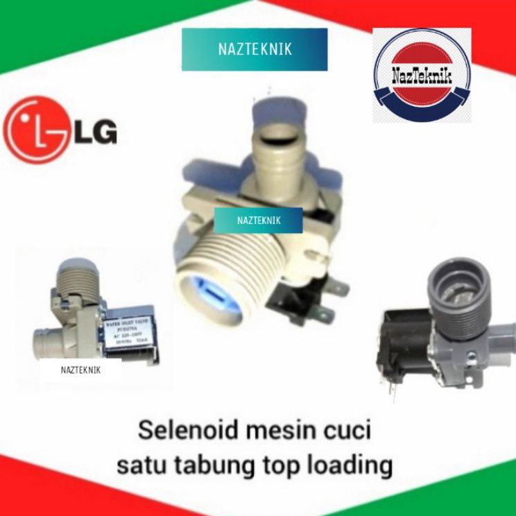 SOLENOID WATER INLET MESIN CUCI OTOMATIS LG