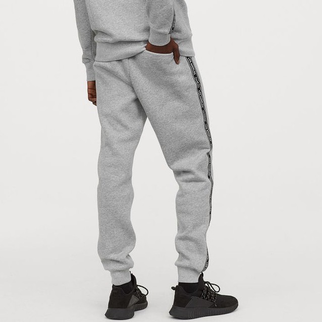 Jogger Sweatpants GREY ORIGINAL - Celana Joger Pria Branded 797