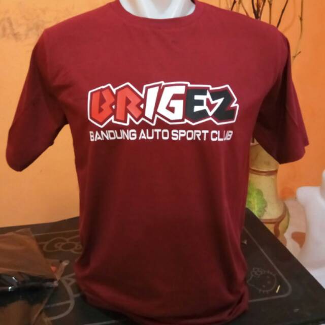 Kaos BRIGEZ Bandung Auto Sport Club Terbaru -MITRA