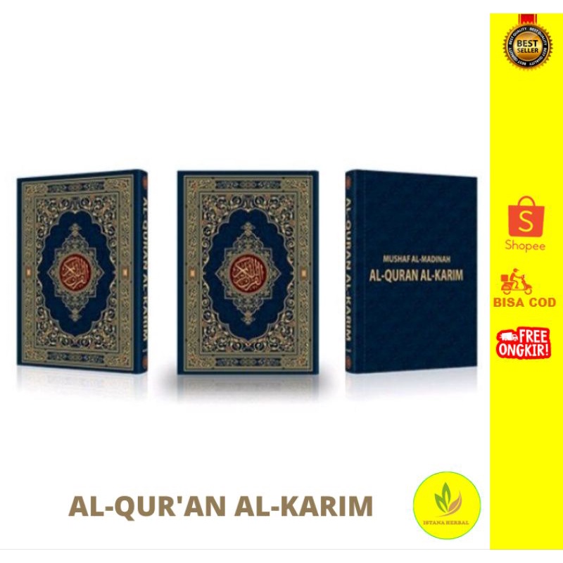 AL-QUR'AN MADINAH A5/AL-QUR'AN WAKAF/AL-QUR'AN/BUKU/TERLARIS