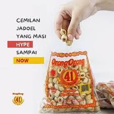 

Kemasan baru, Orong orong cap 41 isi 20pcs Khas Kota Medan 300gram