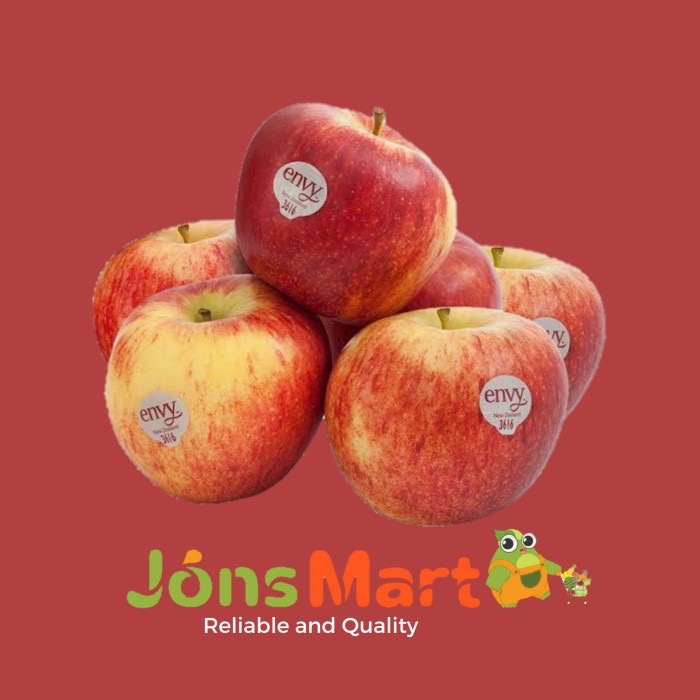 

Jonsmart Buah Apel Envy NZ [KHUSUS INSTANT DAN SAMEDAY]