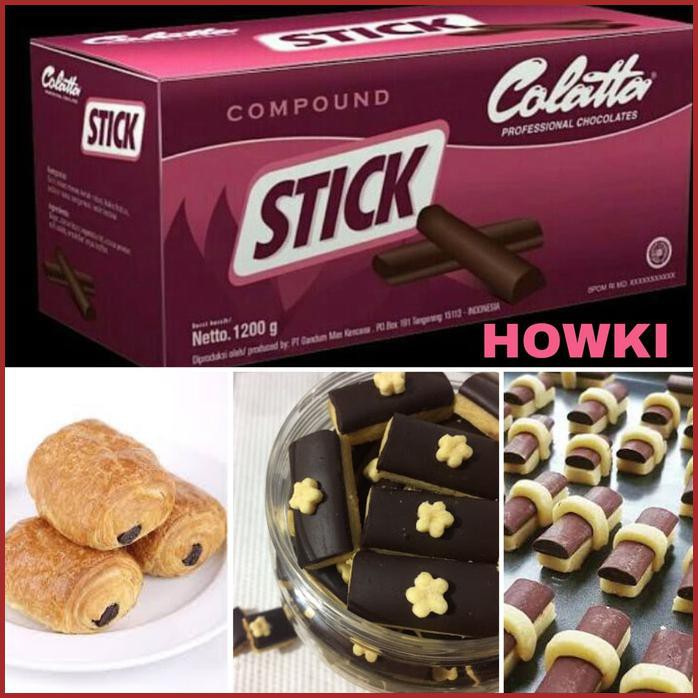 

► Harga!! Colatta Compund Stick 40bakestable41 coklat Stick - Cokelat Paling Murah