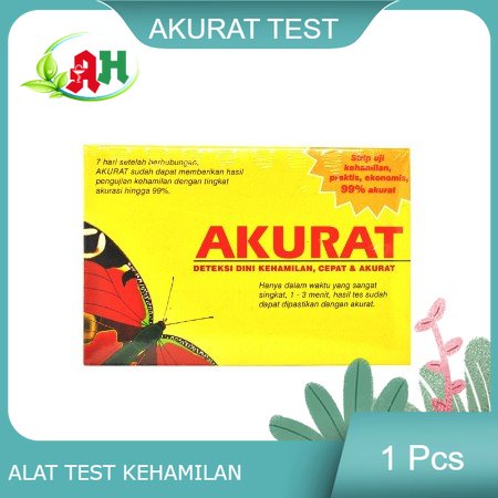 Akurat Test Kehamilan Tingkat Kepekaan Tinggi / Tespeck / Tespek