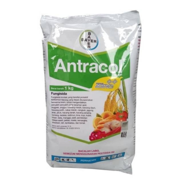 Pungisida Kontak Antracol 70 Wp 1 Kg Pengendali Penyakit Tanaman Shopee Indonesia