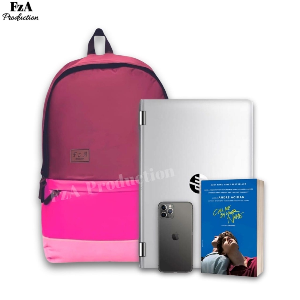 Big Promo..Tas Ransel Punggung Distro Casual Pria Wanita  Backpack / Tas Ransel Laptop Original - FzA BUY 1 GET 1