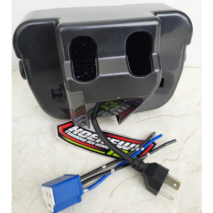 LAMPU DEPAN OVAL RX KING LED DYMAKER-6