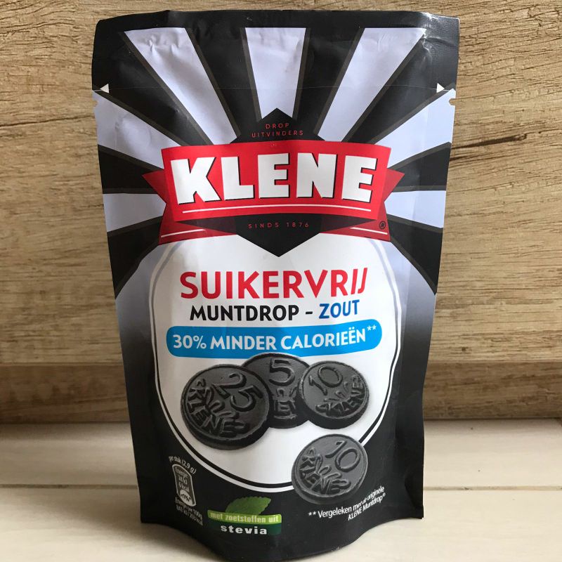 

Klene Suikervrij Mundrop - Zout 30% minder calorieen