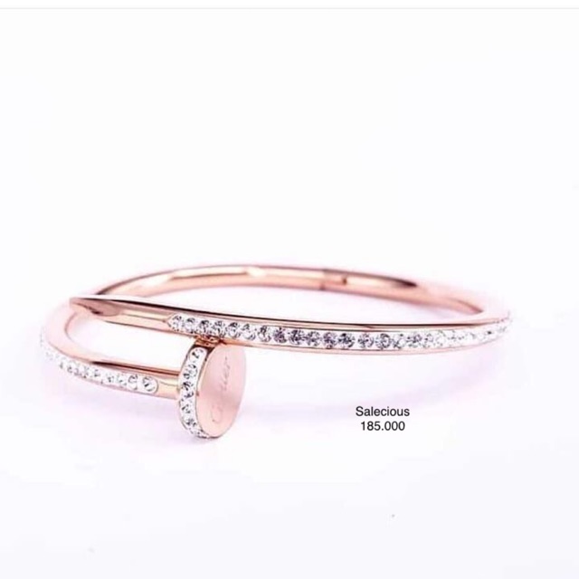 Gelang cartier luxury lapis emas 18K