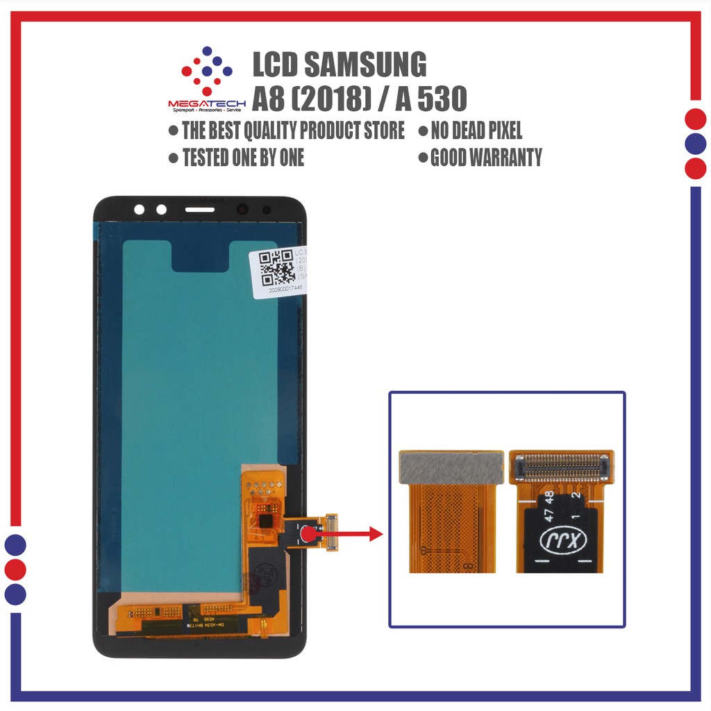 LCD Samsung A8 / LCD Samsung A530 2018 Fullset Touchscreen - Incell