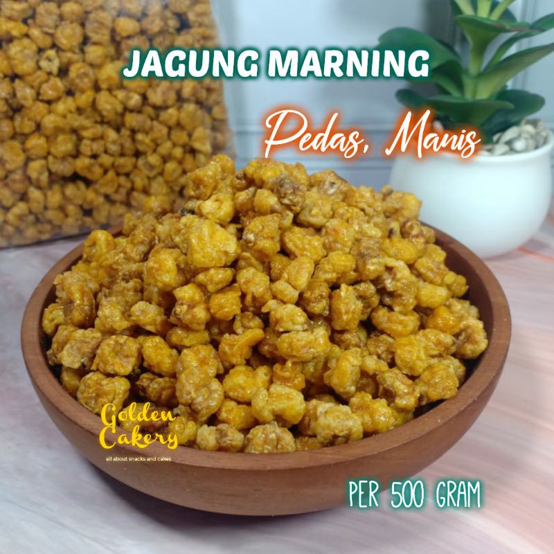 

Jagung Marning/Jambudin BULAT Pedas Manis - 500 gr