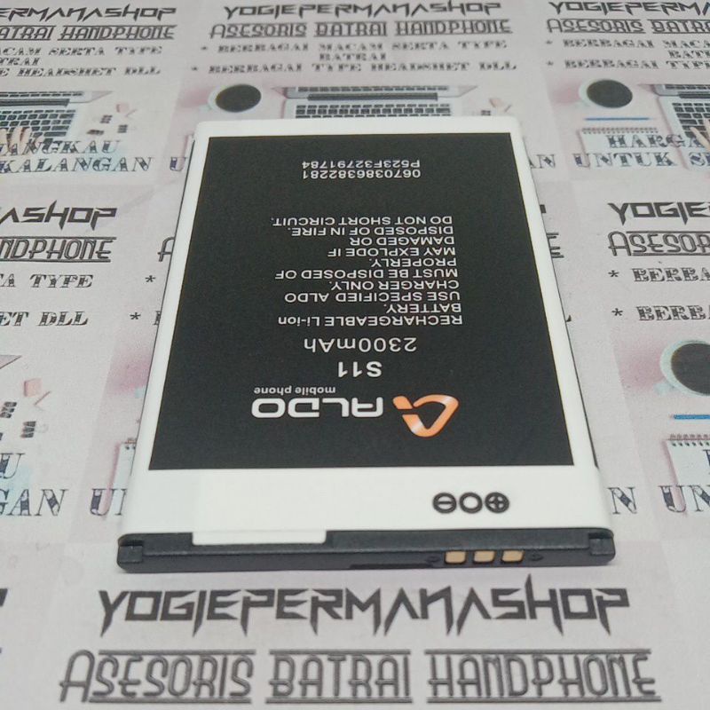 BATRE BATREI BATERAI BATTERY BATTERAY 100% ORIGINAL ALDO S11 SMARTPHONE RAM4 RAM 4 (2300 mAh) ORIGIN