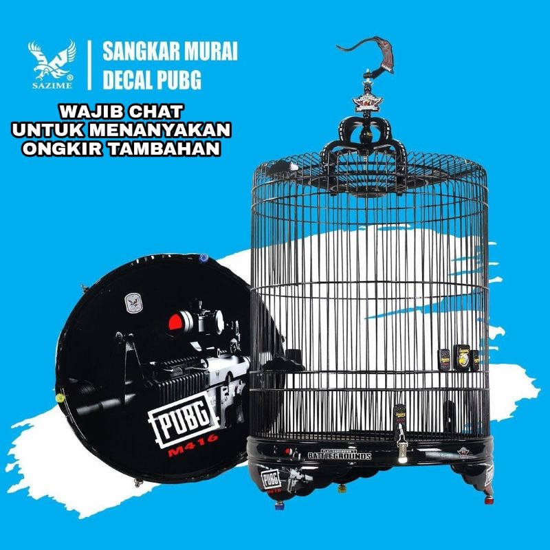 Sangkar Murai Sazime Decal M416 Pubg