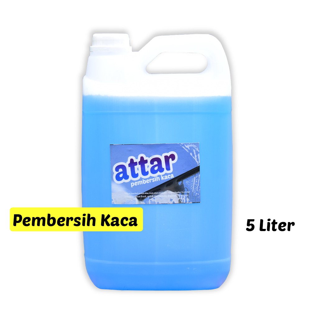 Sabun Pembersih Kaca ATTAR - Glass Cleaner 5 Liter - Pembersih Jendela 5 Liter