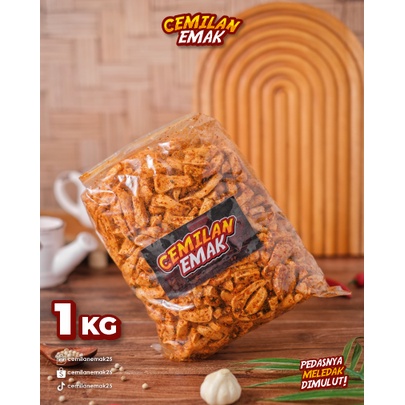 

BASRENG 1 KG / BASRENG / CEMILAN EMAK / BASRENG PEDAS DAUN JERUK / MAKANAN PEDAS / CEMILAN PEDAS / KERIPIK PEDAS /Cemilan Pedas 1kg Kerupuk Jajanan Pedas 1kg Cemilan Kiloan Makanan Ringan Pedas 1kg Makanan Ringan Pedas 1 kg