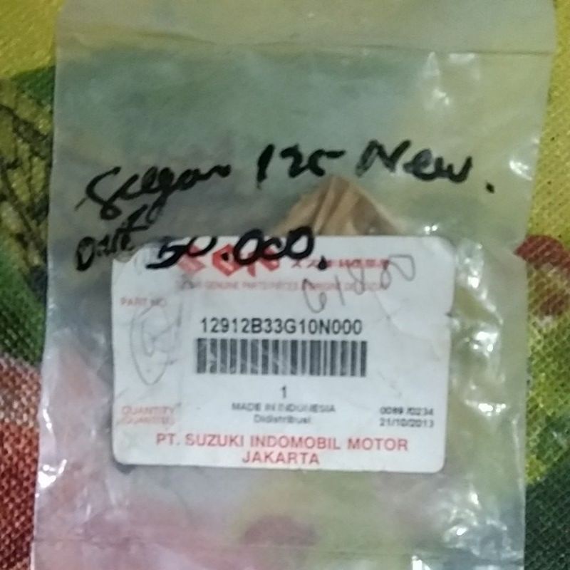klep original SGP Suzuki Indomobil Shogun 125 New kode part 12912b33g10n000