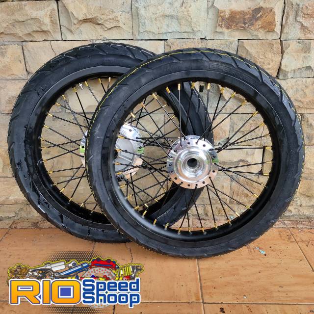 Velg JariJari Rx King Ring17 Tapak Lebar 185-215 Paketan Plus Ban