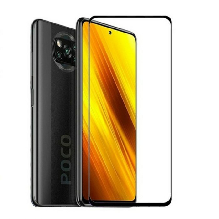 TEMPERED GLASS FULL LEM 5D XIAOMI POCOPHONE X3 X3 PRO POCOPHONE X3 GT - BC