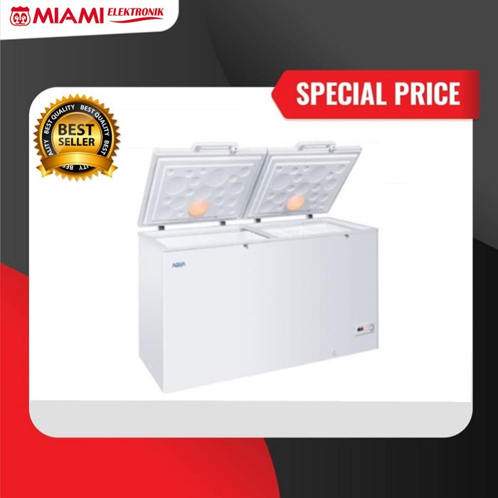 Chest Freezer AQUA AQF450R 429 LITER / Freezer Box AQUA AQF 450R
