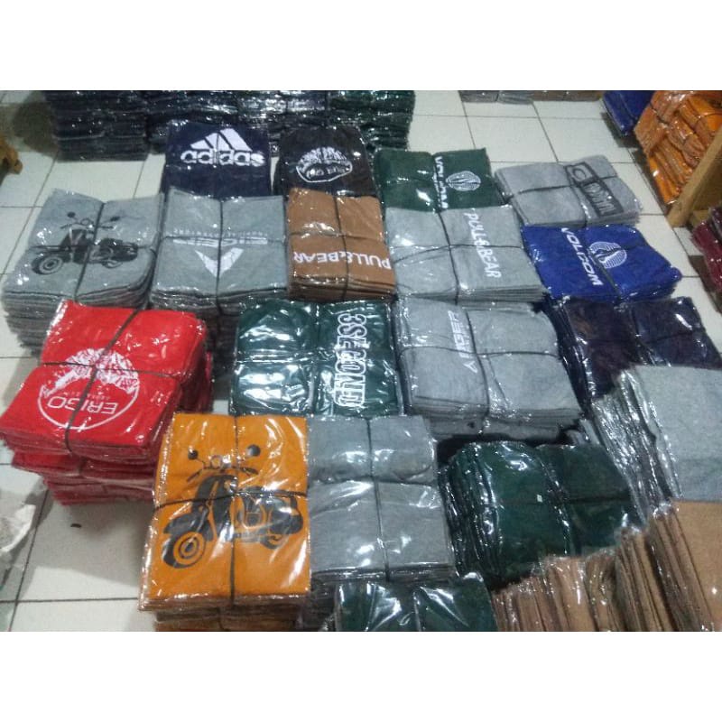 Paket Kaos distro 100 ribu 6 pcs