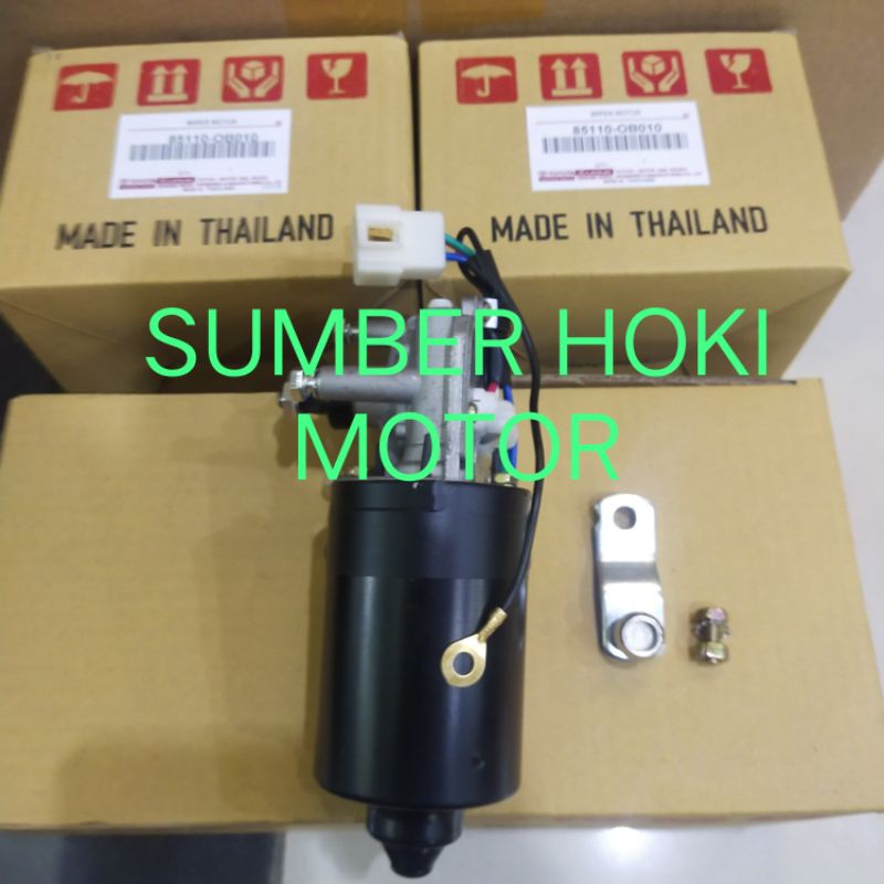 WIPER MOTOR ASSY DINAMO WIPER TOYOTA KIJANG 7K ORI 85110-0B010