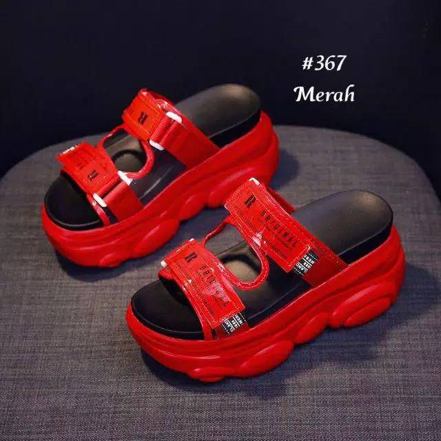 DS Sandal Wedges Wanita Mika R Original AR03