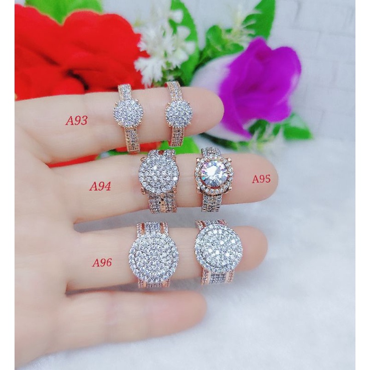 Cincin kombinasi permata A93-A96