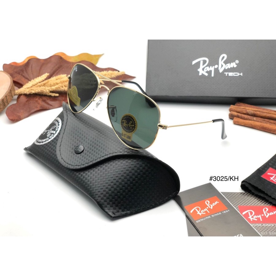 Frame Kacamata sunglasses Pria Wanita Aviator 3030 SIze 58 premium Black