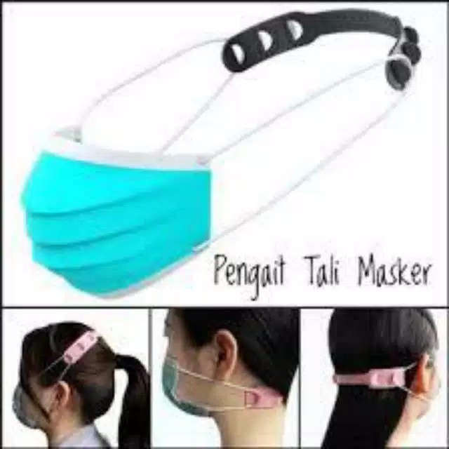 Pengait Masker - Kaitan Tali Masker - Ear Loop Mask Connector - Hook Mask - Cantolan masker Ear Loop