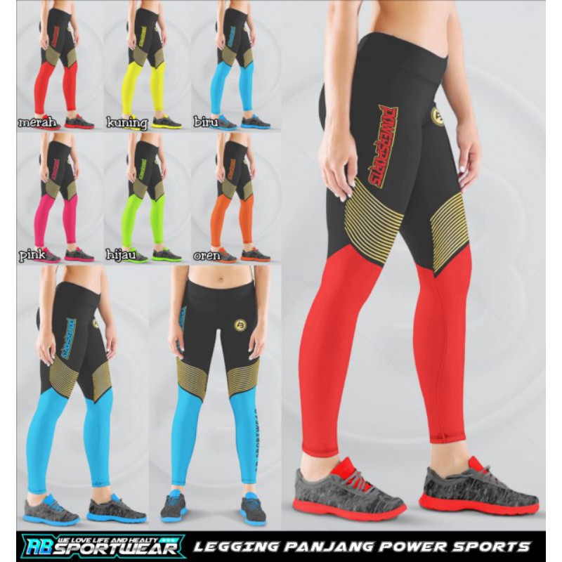 Celana Ab Sportwear Leggings Long Power Sport