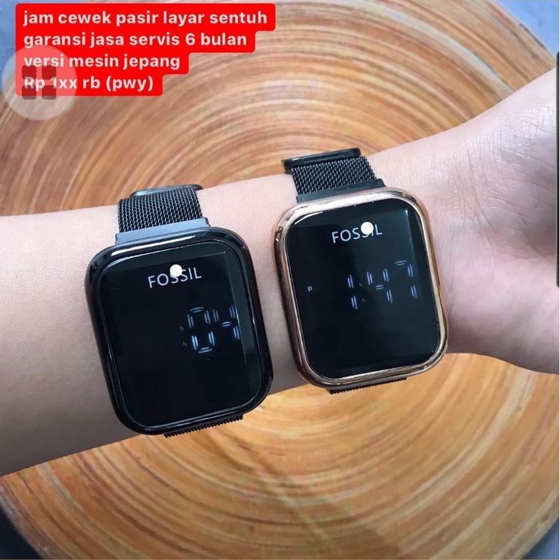 jam pasir layar sentuh ladies terbaru