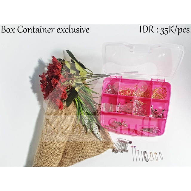 Pins hijab box container exclusive
